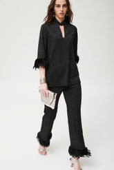 Top Suryo punto de lurex